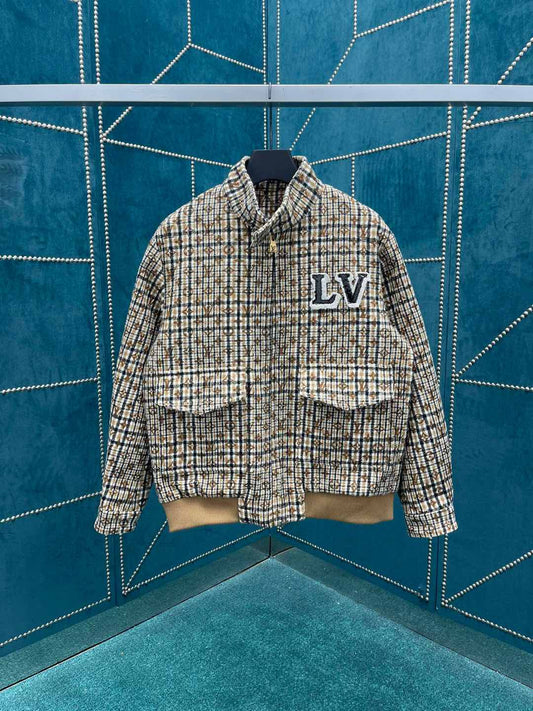 Louis Vuitton Monogram Wool Harrington Blouson