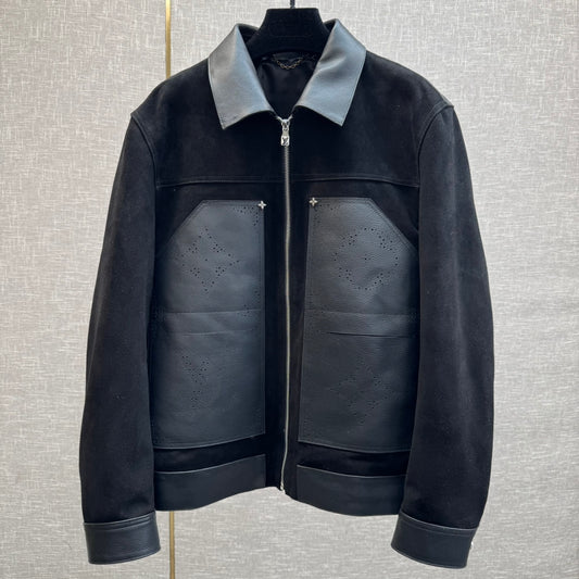 Louis Vuitton Monogram Mix Leather Workwear Blouson