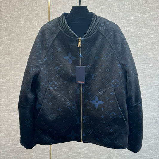 Louis Vuitton Reversible Monogram Wool Jacket