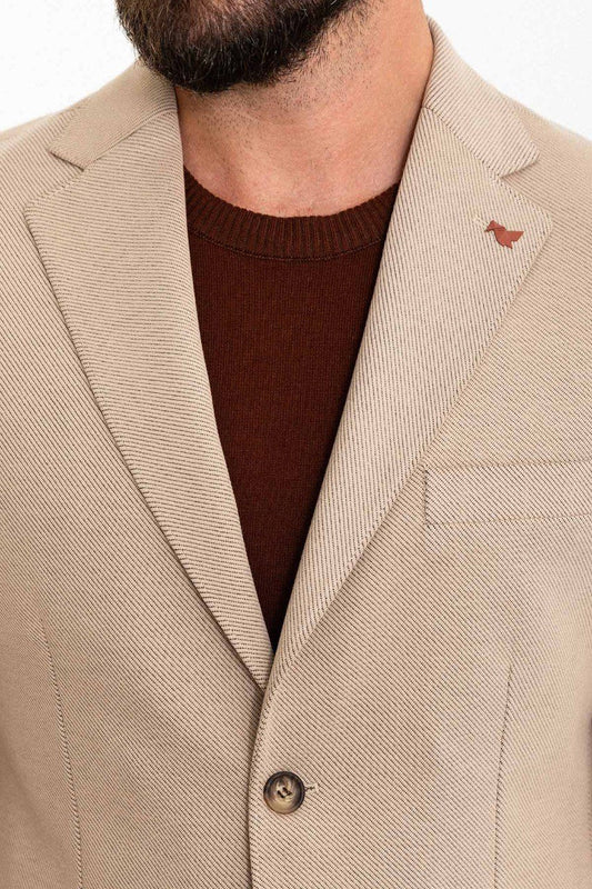 Beige Summer Elegance Suit