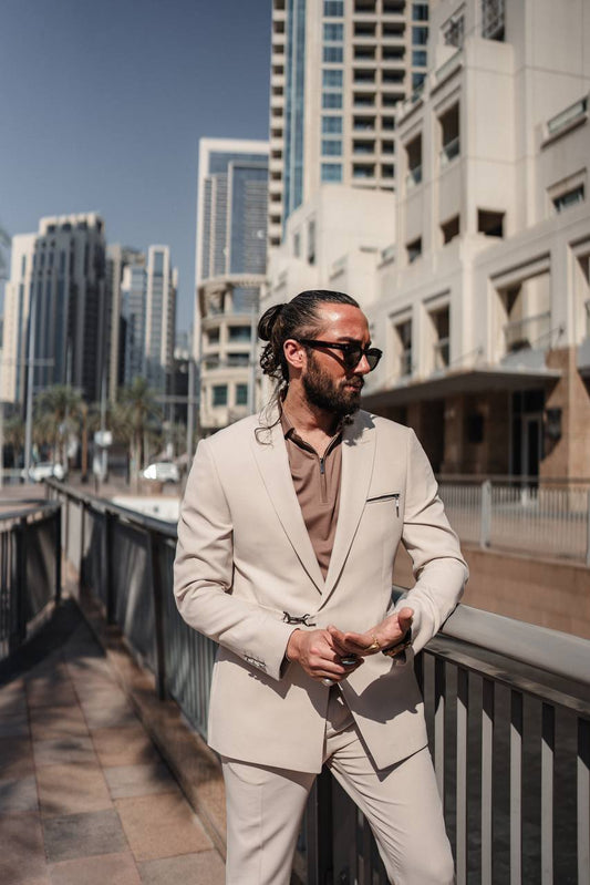 The Sahara Beige Versatile Suit