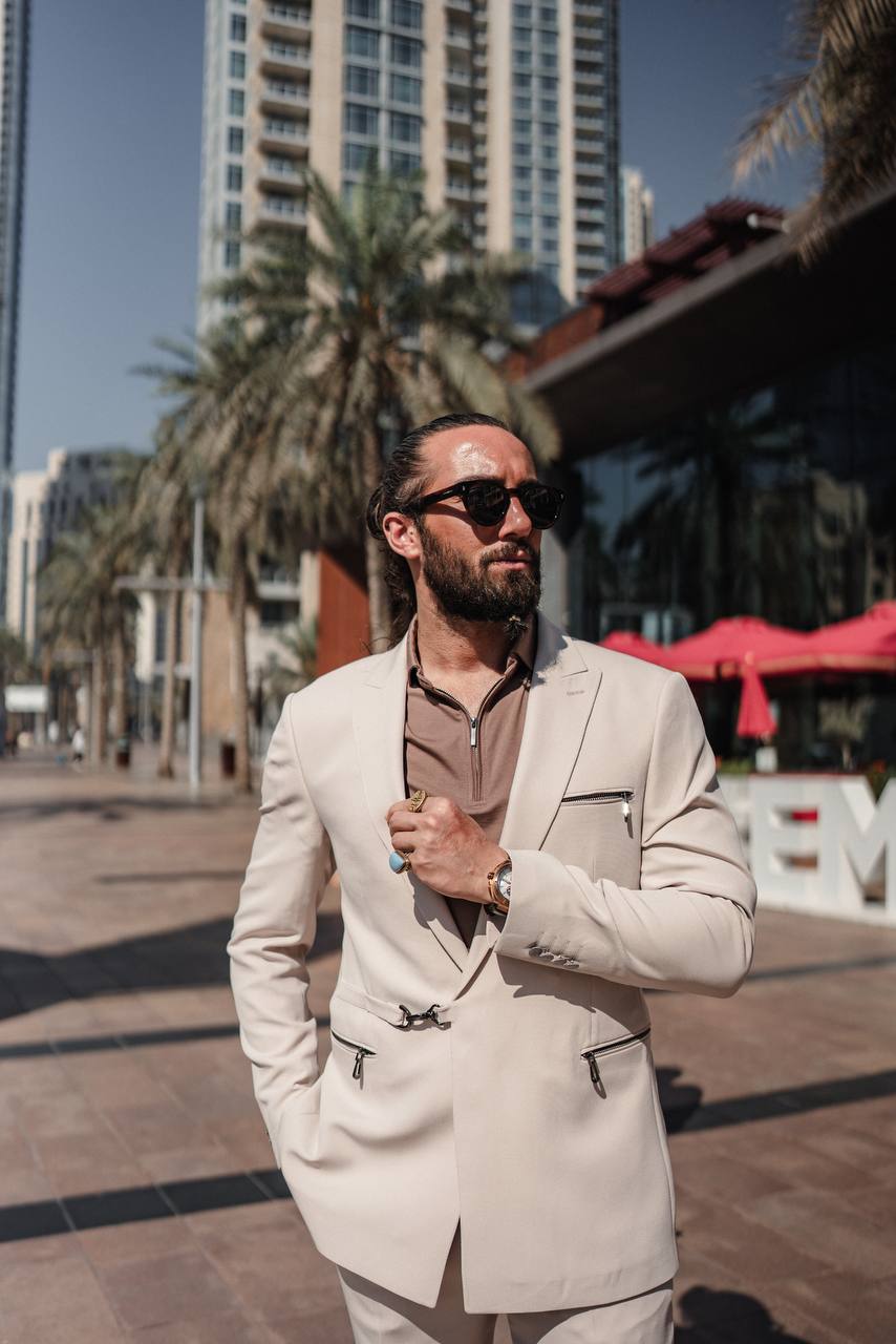 The Sahara Beige Versatile Suit